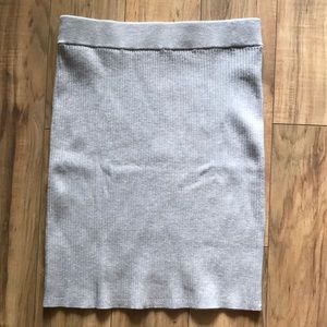 Wilfred Heather Oat ribbed skirt xs